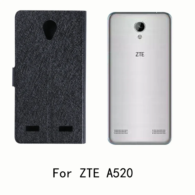 Флип Чехол Для zte лезвие a520 a601 Axon 7 mini 520 чехол кожаный бумажник чтобы настроить