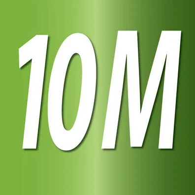 10M Высококачественная хромированная полированная виниловая пленка хромированное зеркало серебристый матовый виниловый автомобильная пленка с размером 5 м/10 м/15 м/20 м/30 м/рулон - Название цвета: 10M