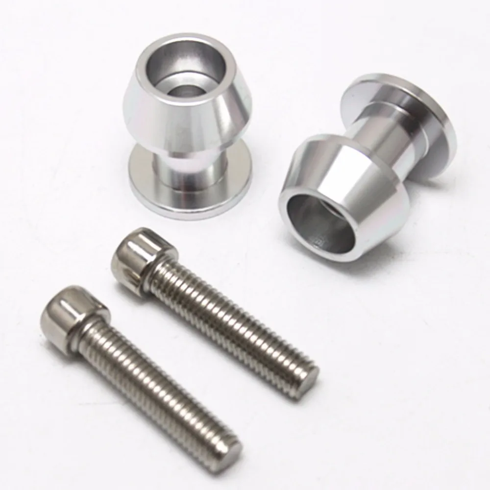 10 мм поворотный рычаг Катушки ползунки подставка для Kawasaki Ninja 250R 300R 400R ZX 6R Z750R Versys