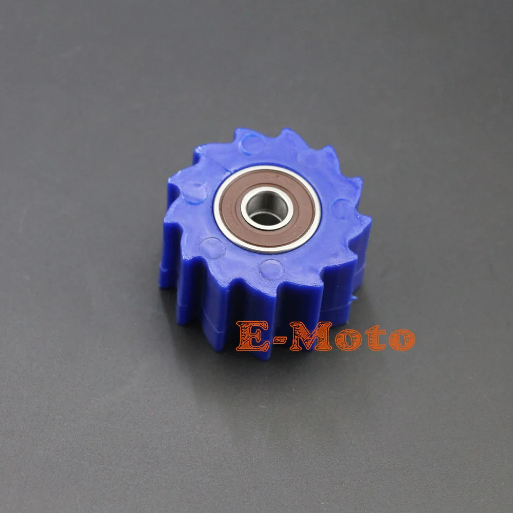 New Blue Swingarm Chain Slider Guide Bottom Tensioner Pulley Roller YZ250 YZ250F YZ250X WR250F | Автомобили и мотоциклы