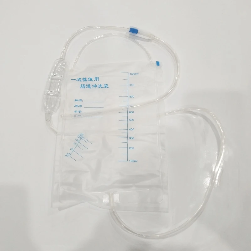 20 шт одноразовая медицинская сумка для клизмы стерильная орошения мешок мытья