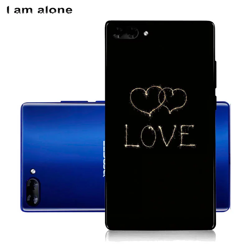 Soft TPU KK79 Чехлы для телефонов I am alone Для Doogee Mix, 5,5 дюйма, мягкие чехлы для мобильных телефонов из ТПУ, Модный Цветной чехол с рисунком Для Doogee Mix - Цвет: Soft TPU KK79