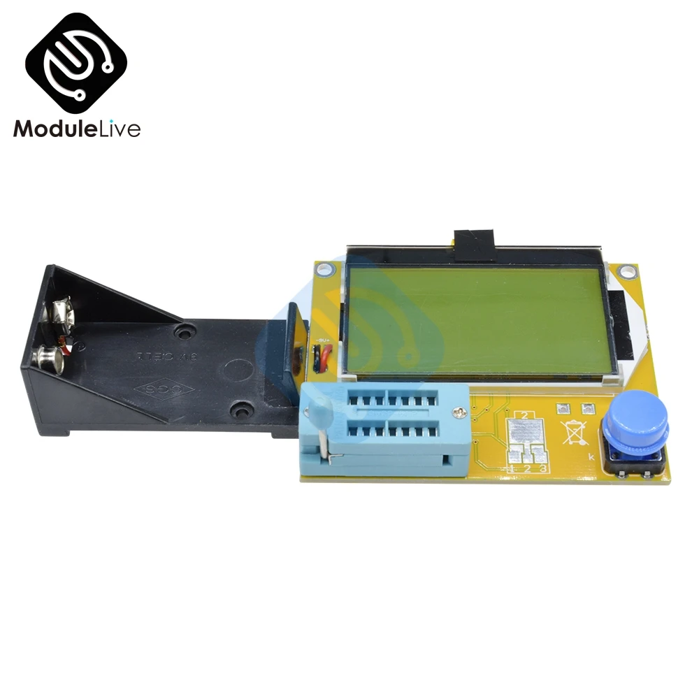 Цифровой тестер параметров Mega328 измеритель емкости для диодов и триодов с ЖК