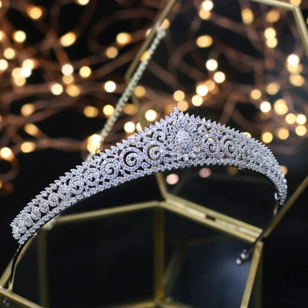 Свадебные тиары в новом дизайне свадебный головной убор для невесты украшение