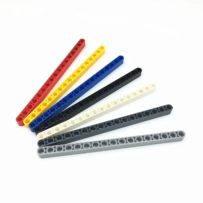 20 шт Technic 11/13/15/17 м пучок строительные блоки толстое отверстие Liftarm совместимые