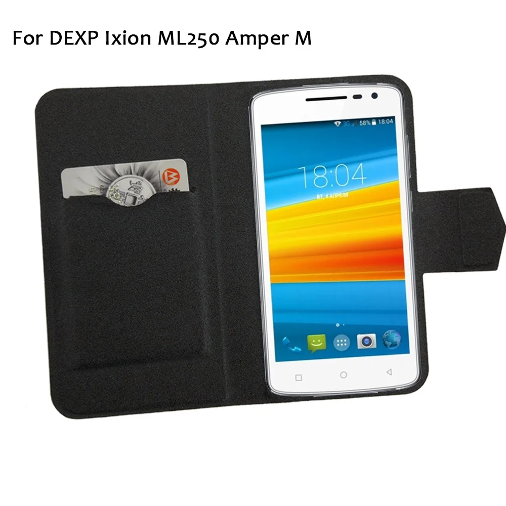 5 цветов Лидер продаж! Кожаный чехол DEXP Ixion ML250 Amper M Чехол для телефона Роскошный