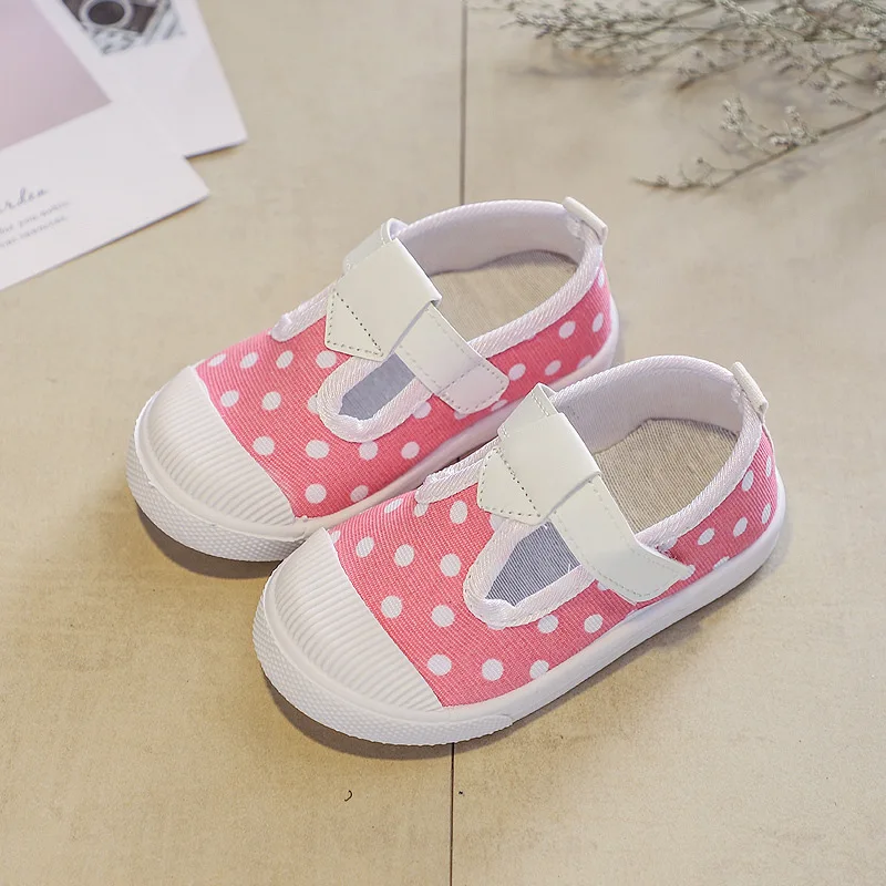 Обувь для девочек на весну и лето 2019 детская повседневная обувь плоской подошве с