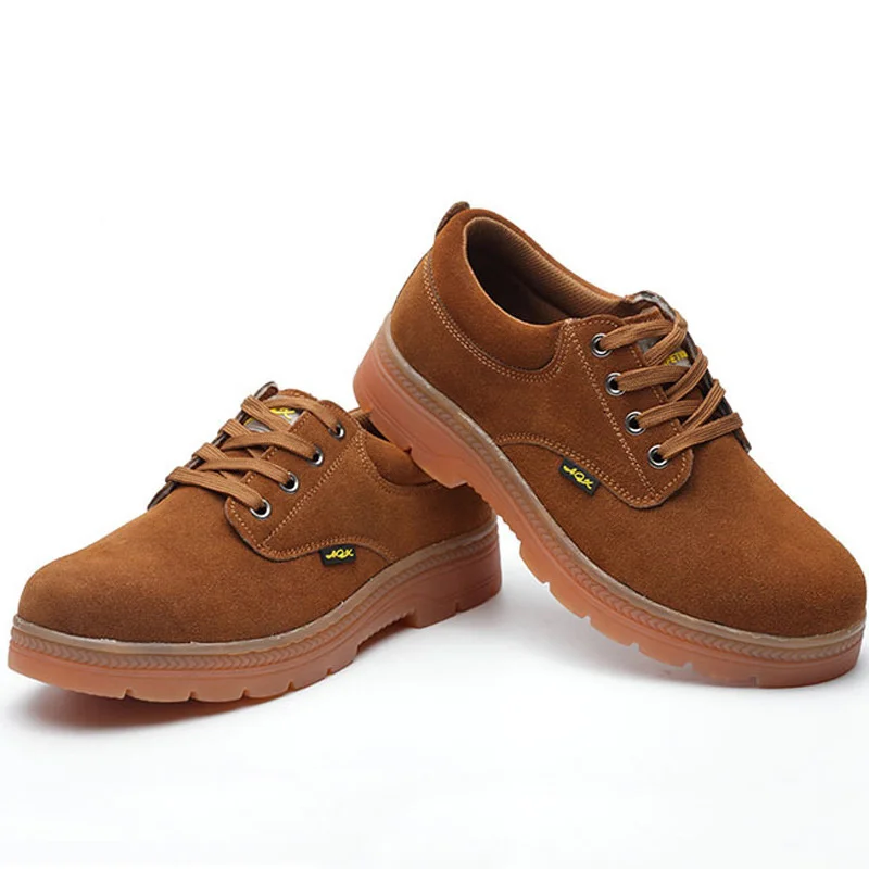 Рабочие ботинки со стальным носком стальные до середины голени безопасные для