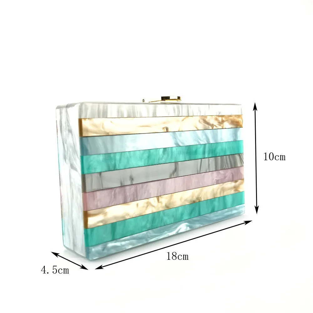 Acrylic Clutch Bag Bolsa Feminina Luxury Handbags Women Crossbody Bags For Designer Bolsos Mujer Sac A Main Drop Shipping