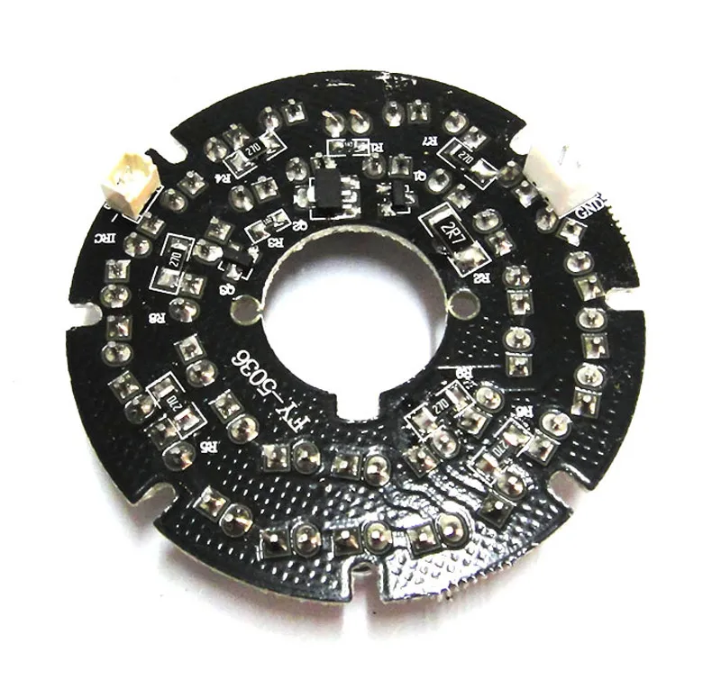 48 светодиодов 5 мм инфракрасная плата с лампами 90 градусов 850 нм для камеры