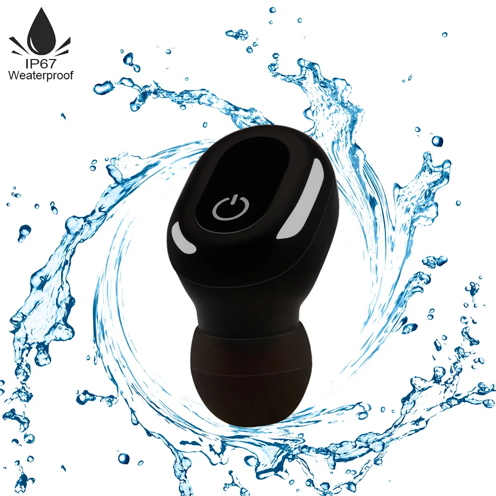 IP68 Беспроводные Мини Bluetooth наушники V4.2 спортивные наушники устойчивые к стойким вставкам наушники для тренировок для плавания