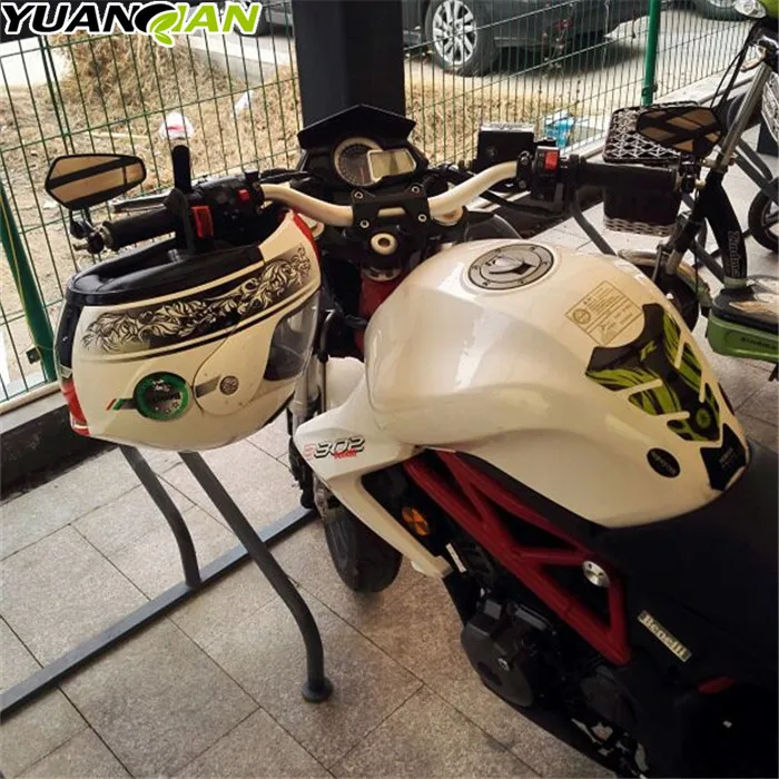Универсальные круглые мотоциклетные зеркала для triumph yamaha ручка заднего вида