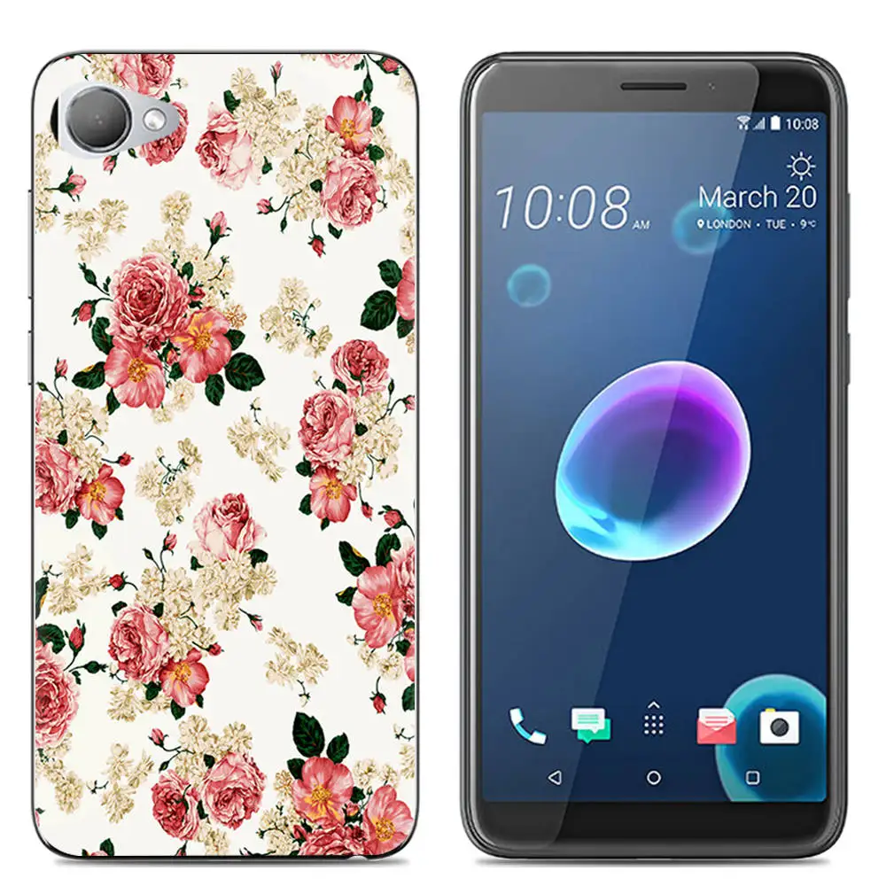 New Arrival Phone Case For HTC Desire 12 / Plus Fashion Design Art Painted TPU Soft |