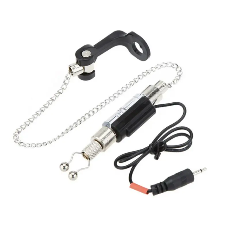 

2018 NEW Outdoor Fishing Tackle Tools LED Fishing Alarm Chain Hanger Swinger Indicator Fishing Bite