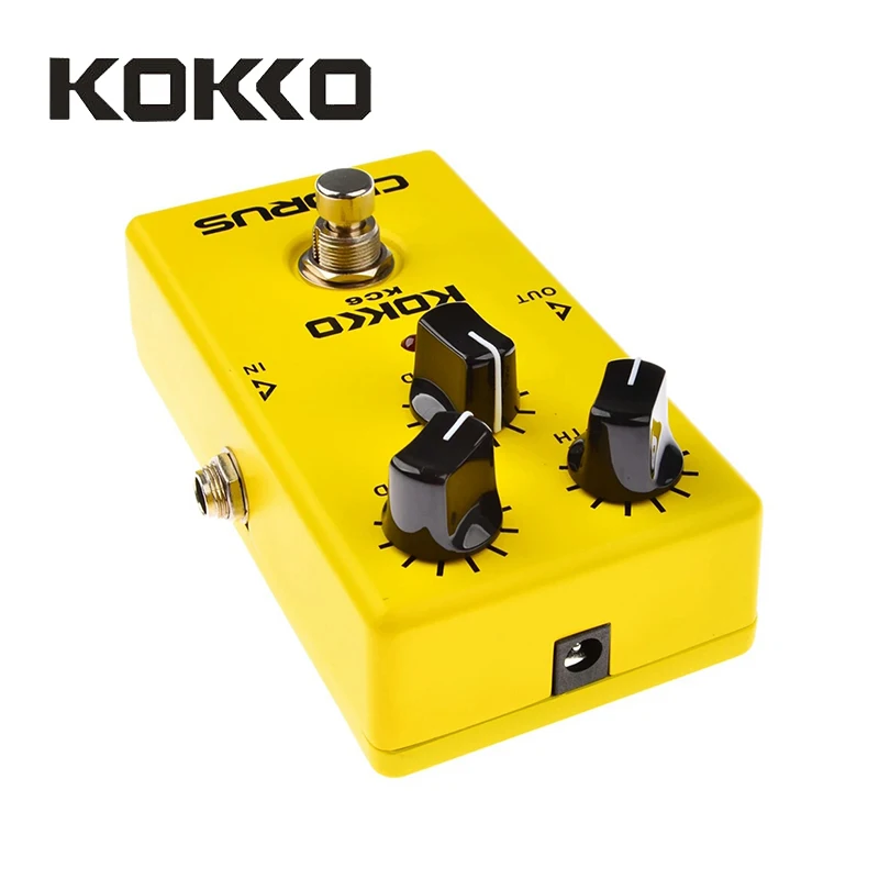 KOKKO KO2/KA4/KC6/KH8 Overdrive/AMP Simulator/Chorus/с высоким коэффициентом усиления электрогитары педали эффектов Гитарные части и аксессуары