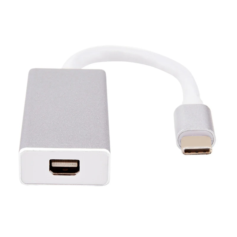 USB C к Mini DP 4K 60Hz 3 1 Type Мини адаптер портов дисплея Thunderbolt конвертер для MacBook