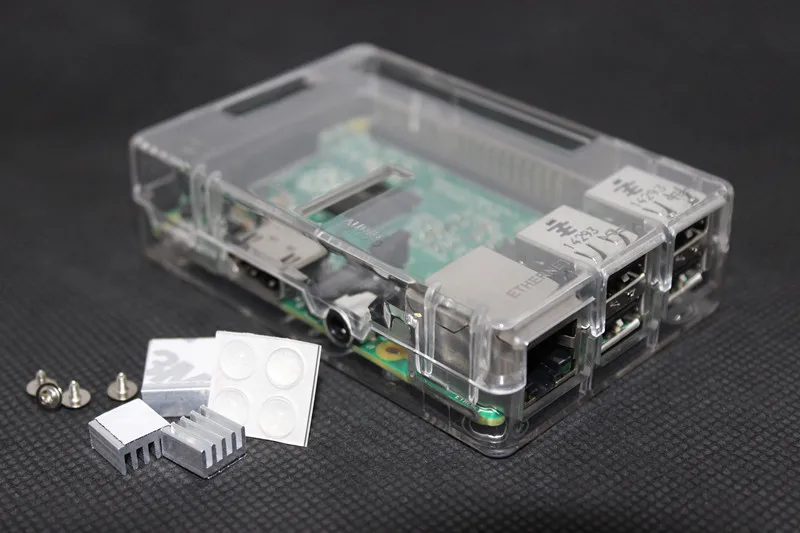 Raspberry Pi 3 Модель B полный starter kit B/прозрачный корпус/2.5A Мощность питания/WiFi