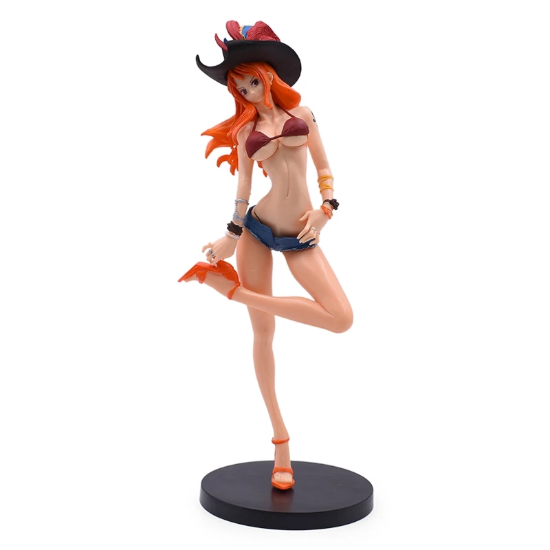 No Box Одна деталь Nefeltari Vivi Аниме фигурки 24 см мультфильм ПВХ Кукла коллекционная фигурка модель игрушки подарок на день рождения для друга - Цвет: No Box