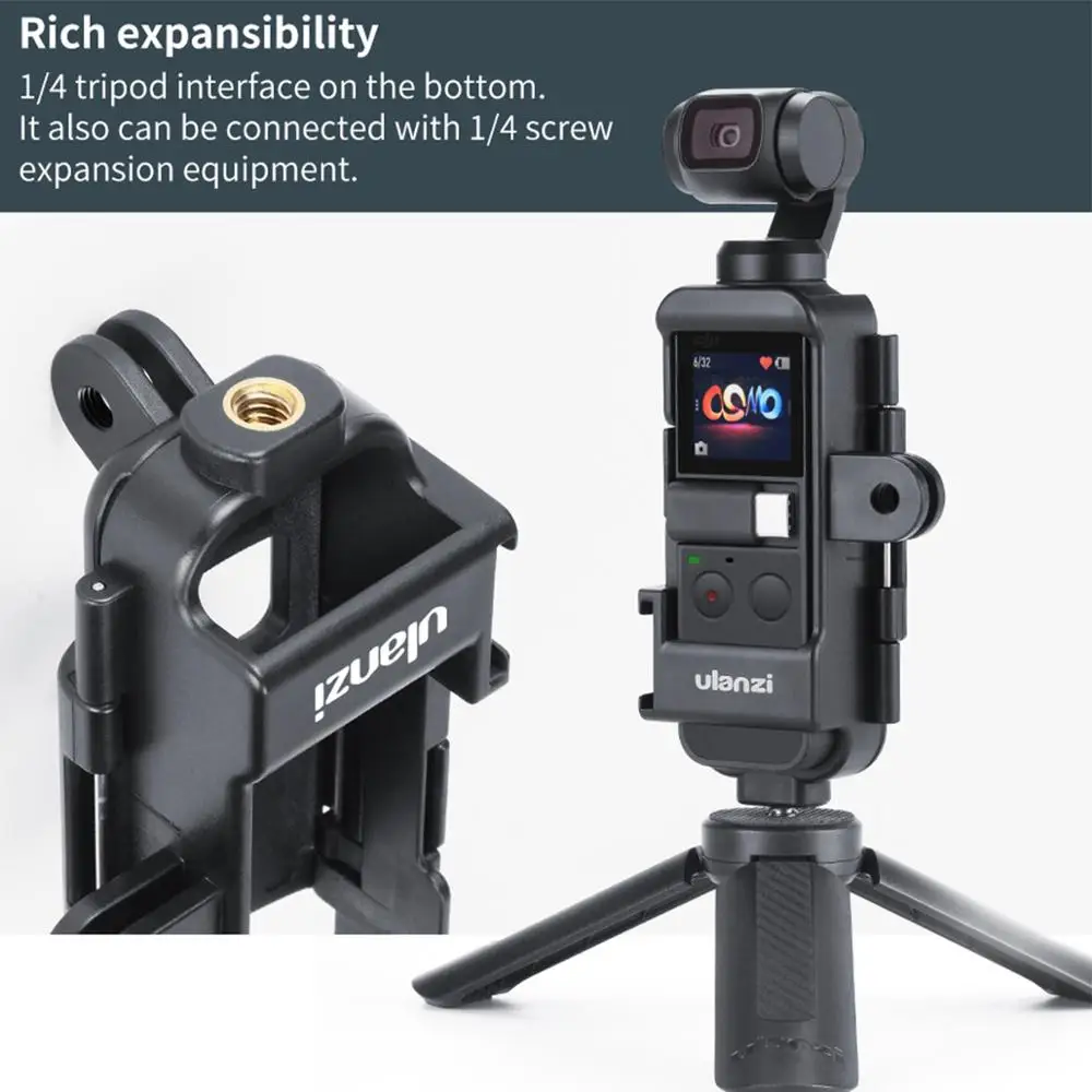 Чехол ULANZI с расширенным корпусом для DJI Osmo Карманный чехол креплением холодной