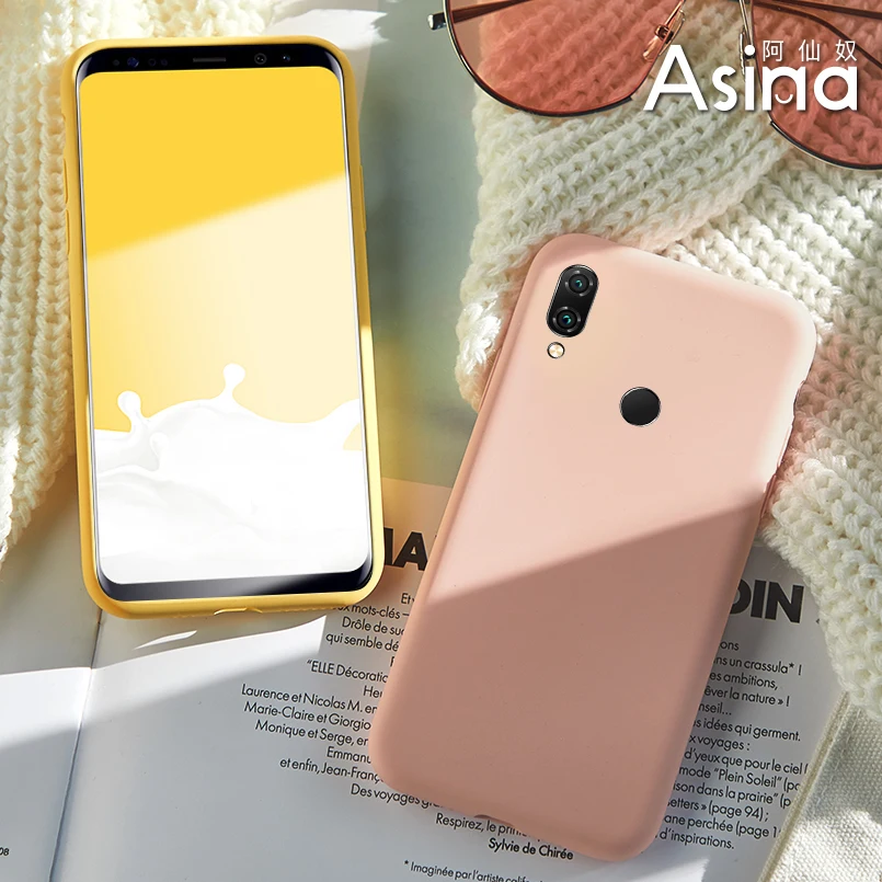 Силиконовый чехол для Xiaomi Redmi Note 7 K20 милый Официальный Оригинальный жидкий