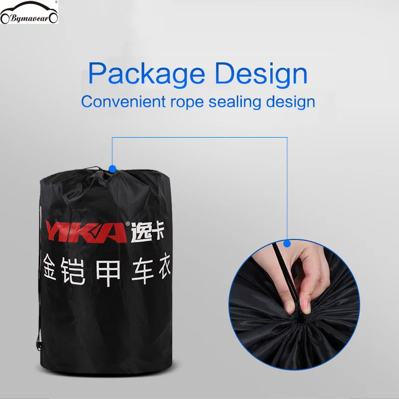 car cover four seasons aluminum film plus cotton padded car cover winter windshield car cover hail weatherproofsunsnow free global shipping