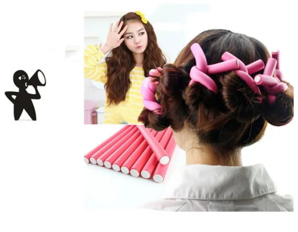 42 шт. гибкие стержни для завивки волшебные щипцы 7 размеров многоразовые без