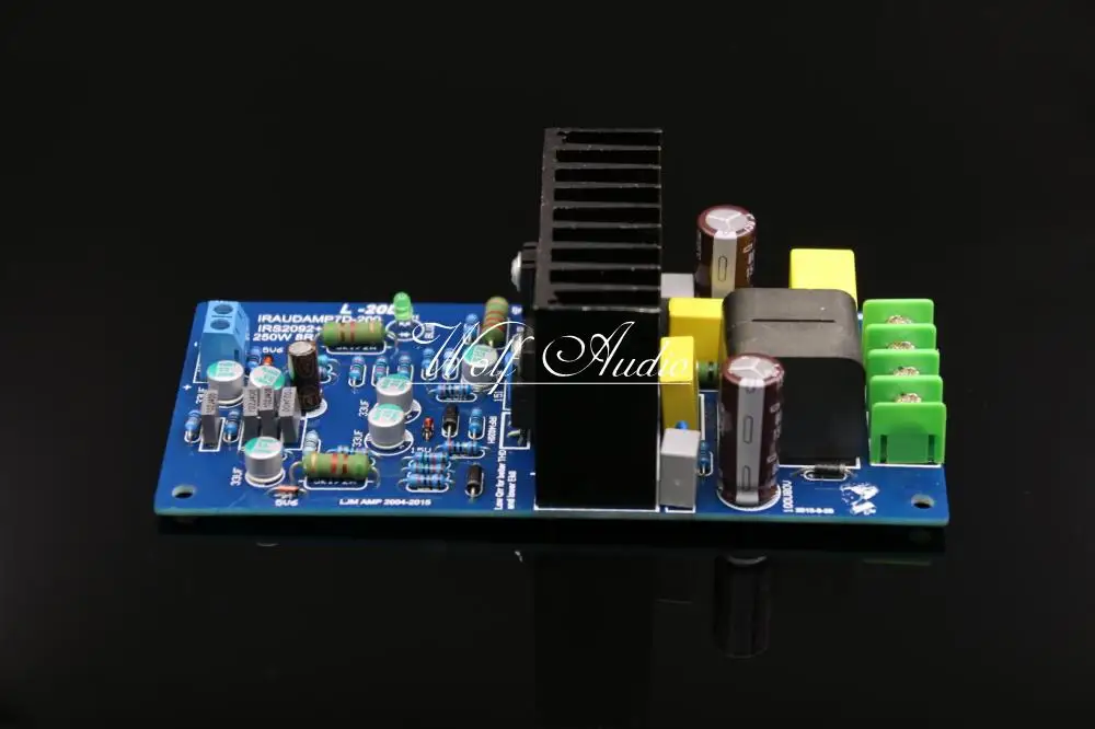 LJM аудио сборка L20D IRAUDAMP7 IRS2092 высший класс D усилитель плата HiFi стерео мощности|power