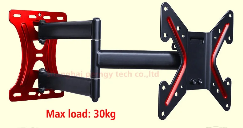 LCD-XD2373B Full Motion 2"-55" панель дисплея тв настенное крепление макс. VESA 400*400 мм загрузка 30 кг держатель монитора поддержка
