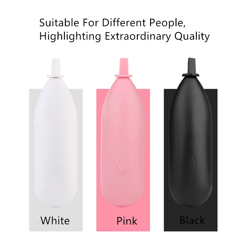 Black Professional Pink/White/Black Electric Makeup Brush Cleaner&Dryer Set Machine Makeup Foundation Powder Brush Cleansing Tool 25 - Handle Color: Black