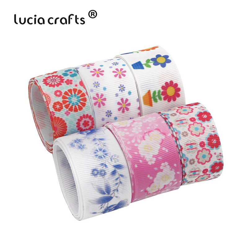 Продажа 6 лет/лот 25 мм Grosgrain ленты DIY Hairbow Мультфильм рождественские аксессуары S0201