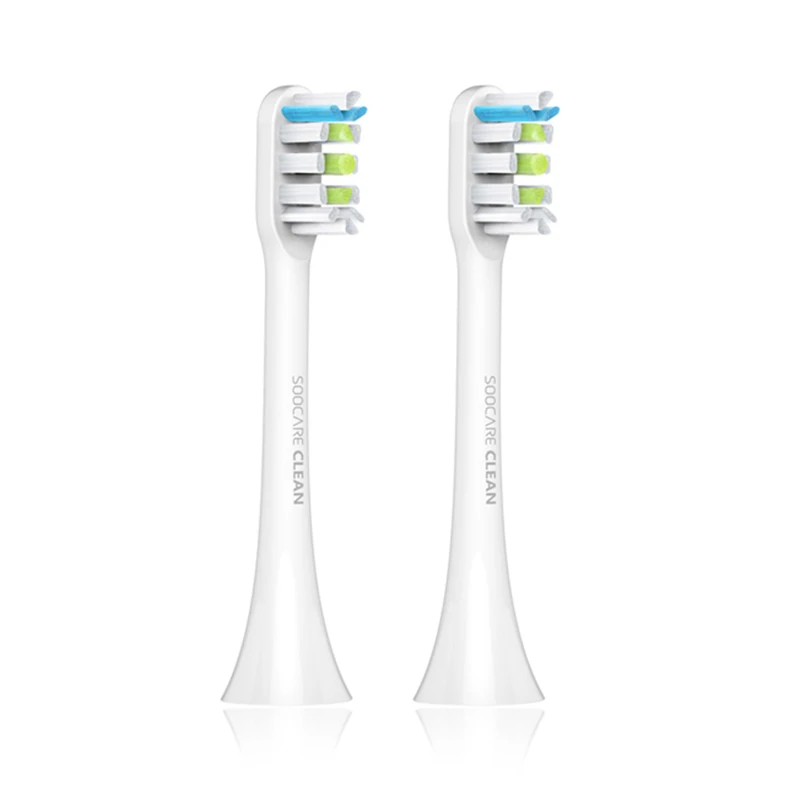 Soocas X3 X1 X5 Soocare Соник электрическая зубная щетка головки для Xiaomi насадка для зубной щетки origianl общий чистый тип головки зубной щетки