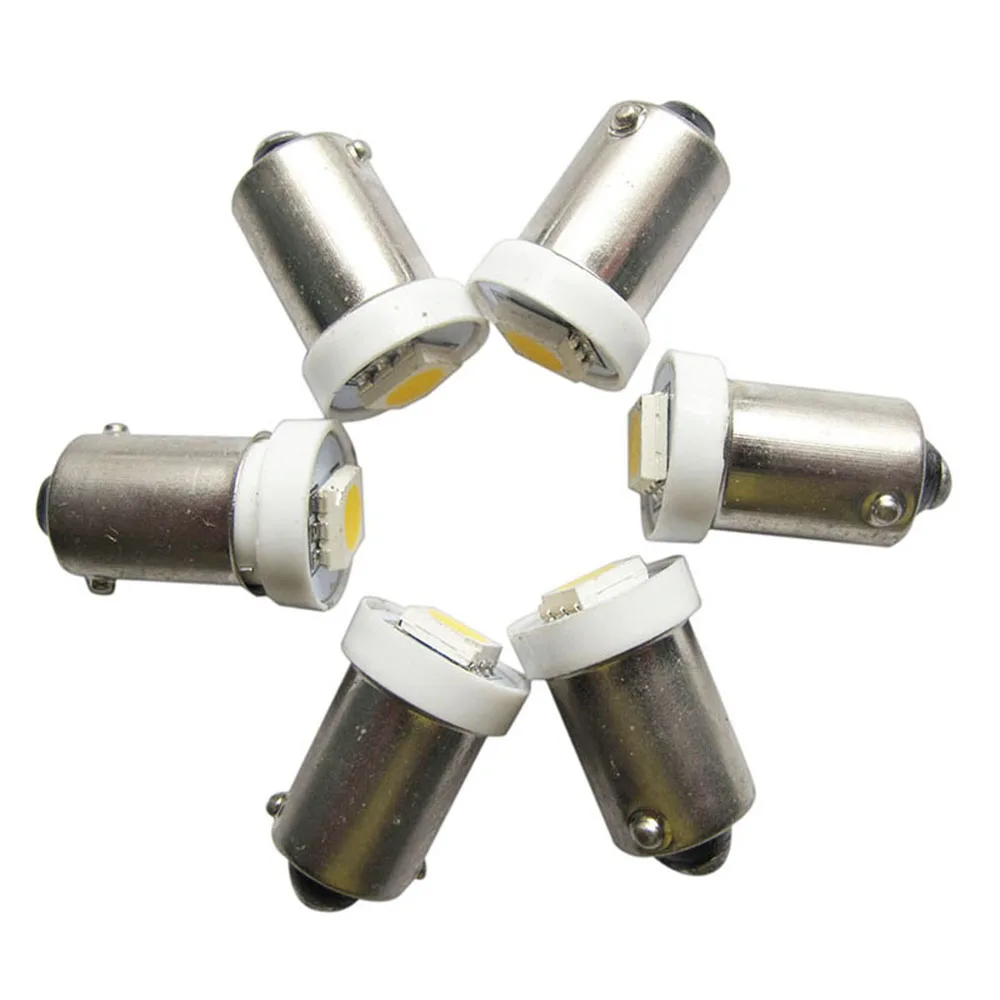 100 шт. 6 3 В 1SMD 5050 светодиодсветодиодный лампа для пинбола Ba9s #44 #47 Bayonet Base #1893 #756 #1847