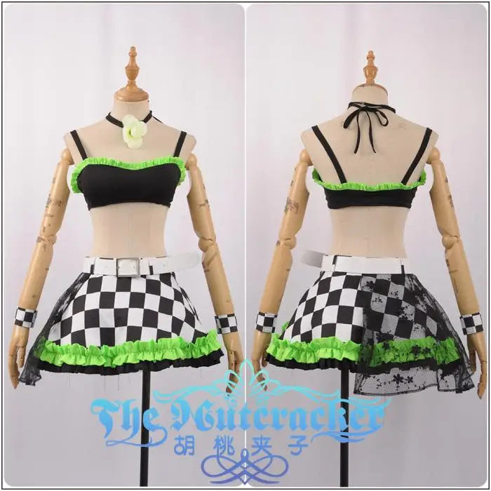 Аниме Lovelive! Hanayo Koizumi рок Пробуждение SJ форма Косплей Костюм Хэллоуин костюм для