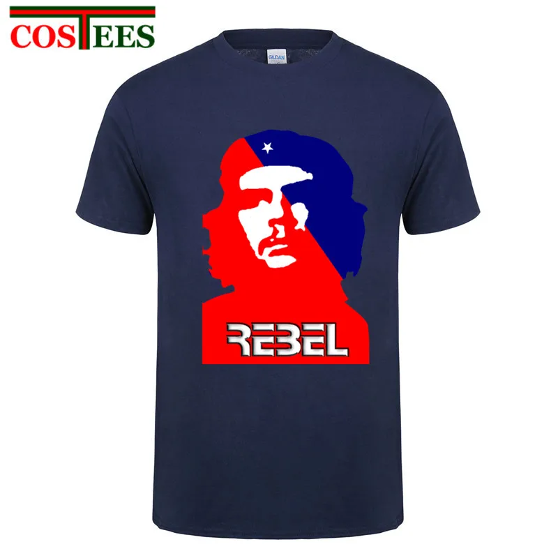 Забавная футболка Rebel Che Guevara Мужская коллекция 2017 года модная брендовая одежда