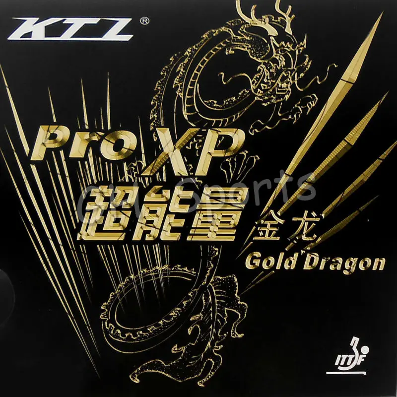 KTL Pro XP (Pro XP) Gold Dragon Pips In Резина с губкой для настольного тенниса (пинг понга)|rubber tennis
