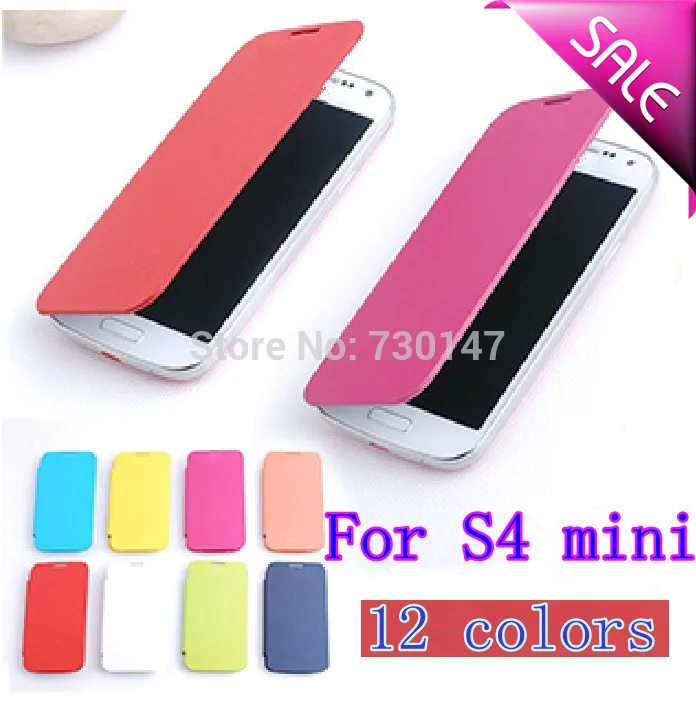Задняя крышка корпуса батареи флип кожаный чехол для Samsung Galaxy S4 SIV Mini I9190 9190 i9192 i9195 +