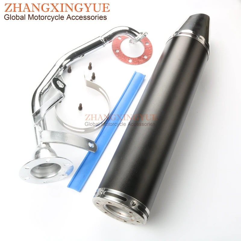 Высококачественная выхлопная труба для скутера GY6 125cc 150cc 152QMI 157QMJ 4 шт.|scooter performance