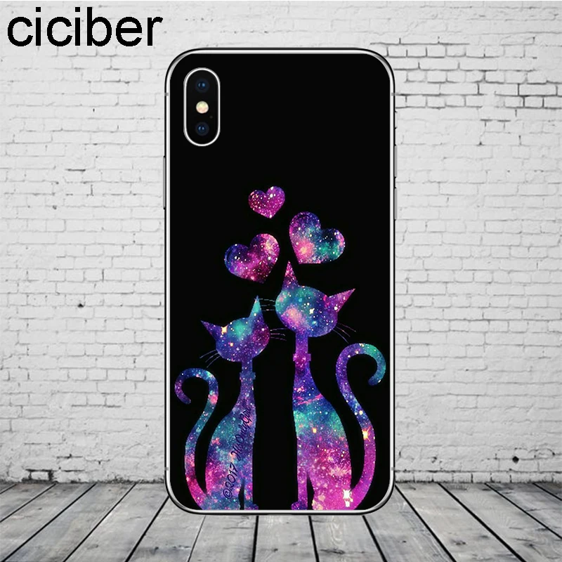 WM00532 Чехол ciciber с животным котом для iPhone 11 Pro Max чехол для iPhone XR X XS MAX 7 8 6 6S Plus 5 5S SE чехол для телефона мягкий ТПУ чехол - Цвет: WM00532