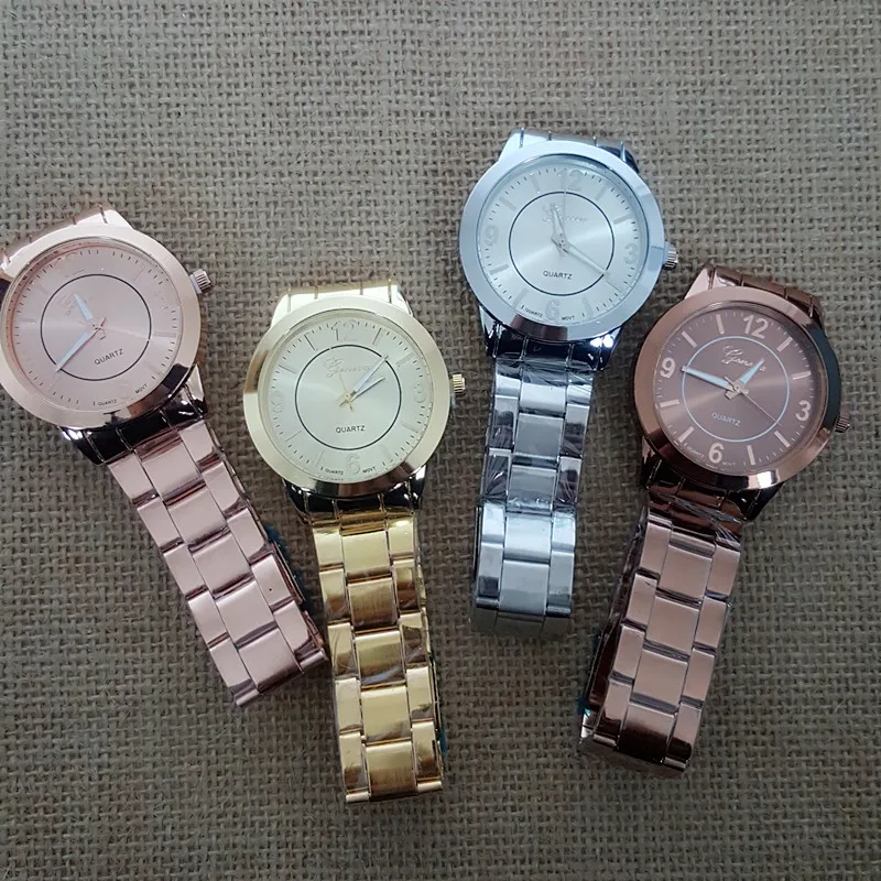 Часы наручные женские кварцевые кофейного цвета из нержавеющей стали|watch brand|watch