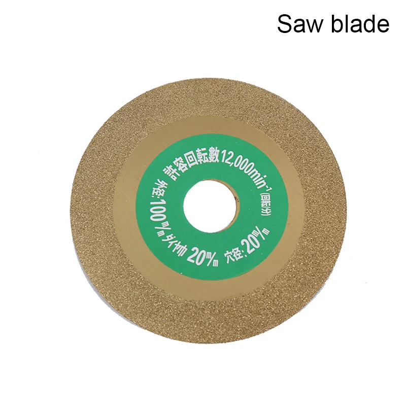 Cutting Wheel 1 шт. 100 мм алмазные пильные диски дисковые колеса стекло керамические режущие колеса для углошлифовальной машины AI88 - Цвет: Cutting Wheel