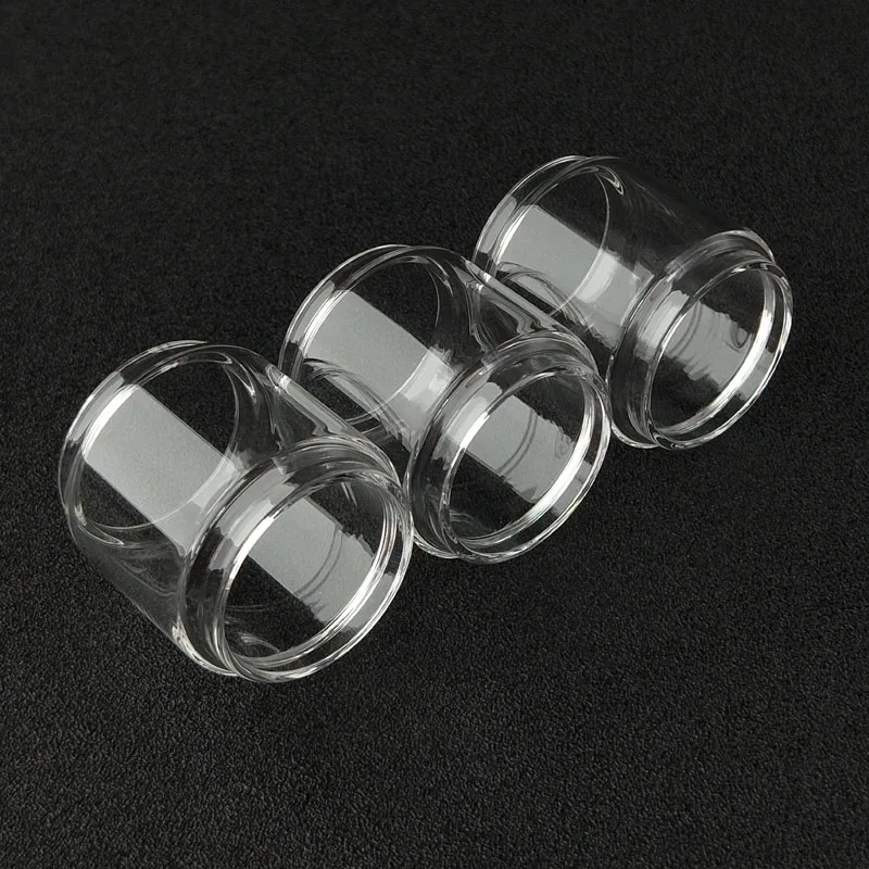 

High Quality 3pcs Glass Tube For TFV12 Prince 8ML Atomizer Tank Fast Shipping