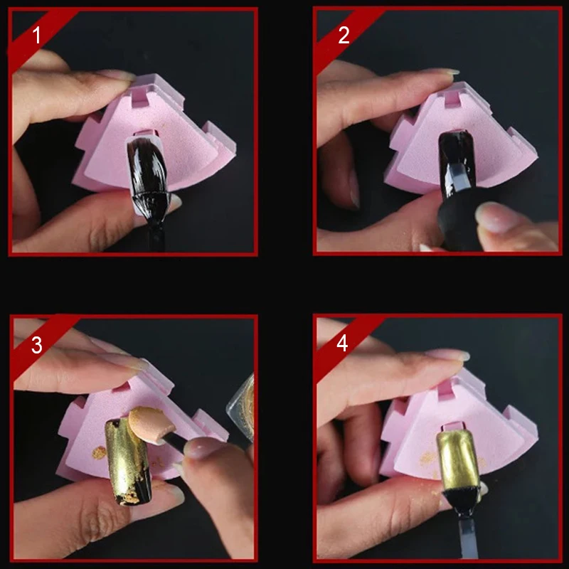 6 цветов Дизайн ногтей глиттер Косметическая пудра Dust для UV GEL акриловая