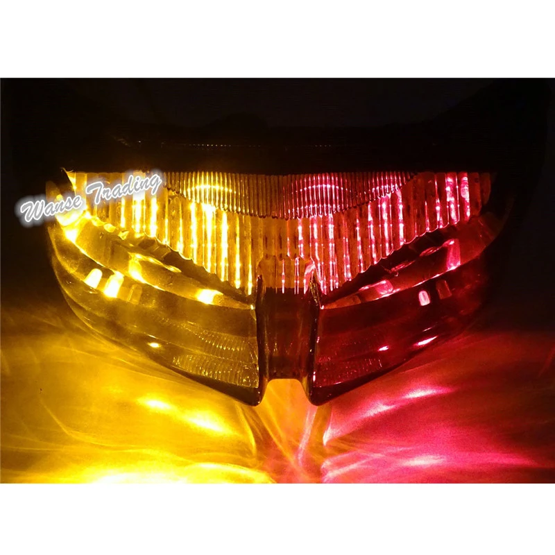 Waase для Yamaha Fazer FZ1 FZS1000 2006 2007 2008 2009 2010 2011 2012- хвост светильник тормозной поворотники Интегрированный Светодиодный светильник