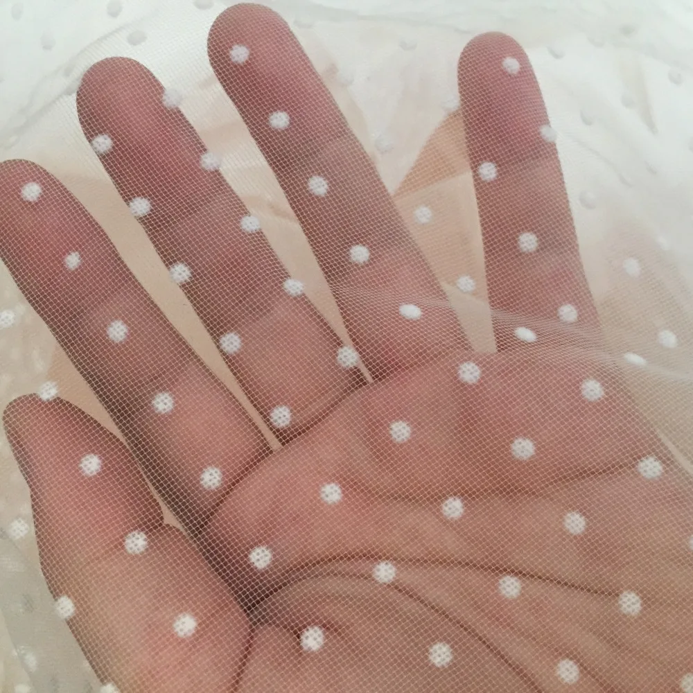 2 ярда/партия сетка в горошек для свадебного платья 170 см | Дом и сад