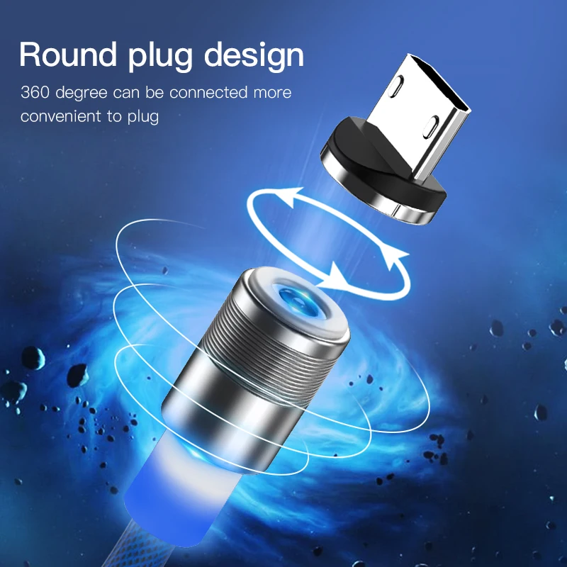 ! ACCEZZ Магнитный кабель для Apple iPhone X XS MAX XR Micro USB Type C Samsung S10 S9 Быстрая зарядка сотовый