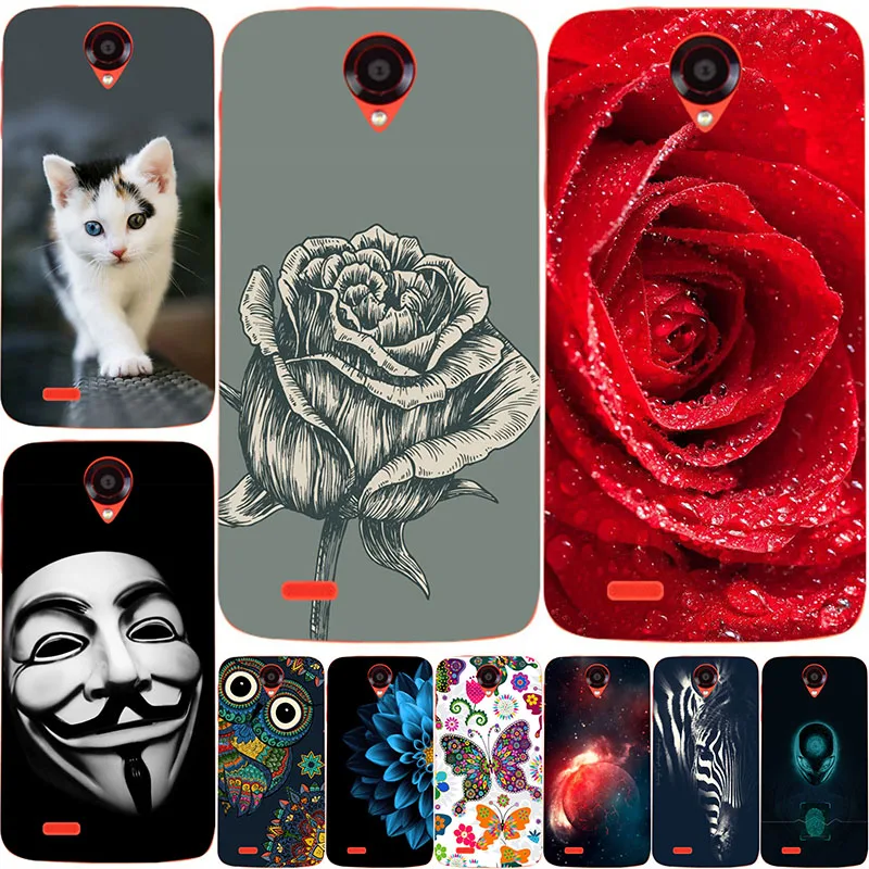 Июнь новый милый чехол для телефона с кошкой Lenovo A850 A 850 Чехлы стиль дизайн сотовый