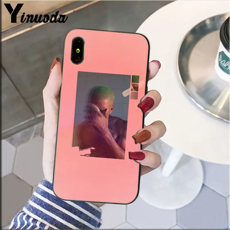 Yinuoda рисунок Frank Ocean на заказ фото мягкий чехол для телефона для Apple iPhone 8, 7, 6, 6S Plus, X XS Макс 5 5S SE XR Чехол для мобильного телефона