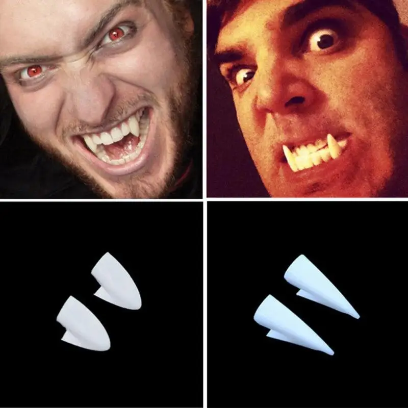 Комплект из 4 предметов с забавными фальшивыми зубцами страшное платье для