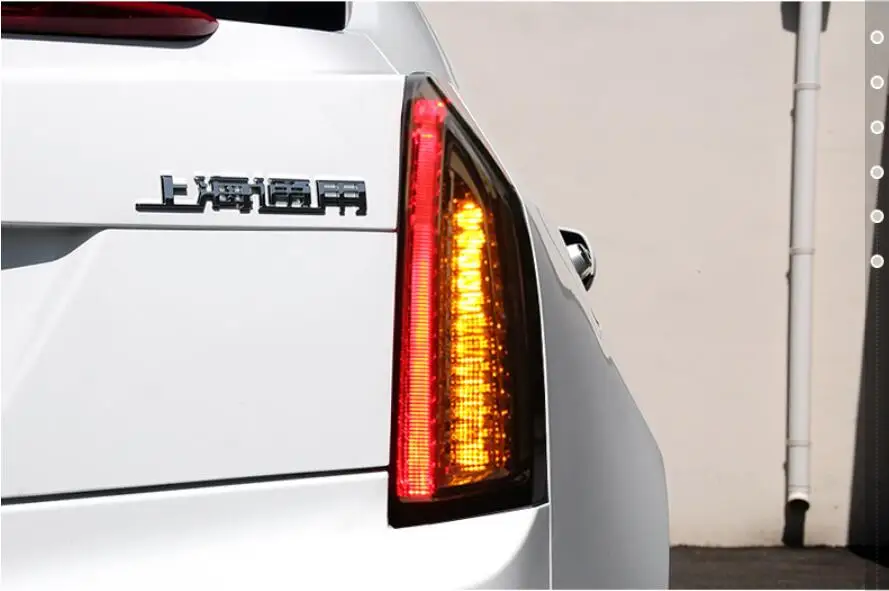 Автомобильный Стайлинг, задние фонари для Cadillac ATS, задние фонари,~, задние фонари, светодиодный задний фонарь, динамический сигнал поворота