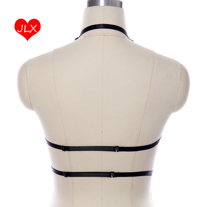 Модное женское черное нижнее белье соблазнительное из спандекса в стиле